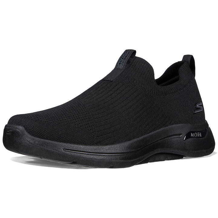 Skechers Herren Sneakers 45.5 EU Black Textile Trim, 45.5 EU Black Textile Trim