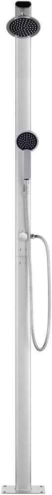 Gartendusche 215 cm Aluminium