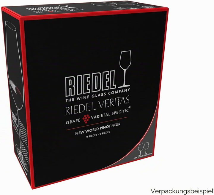 Riedel 6449/67 Veritas Weinglas, Kristallglas, farblos Neue Welt Pinot Noir, Neue Welt Pinot Noir