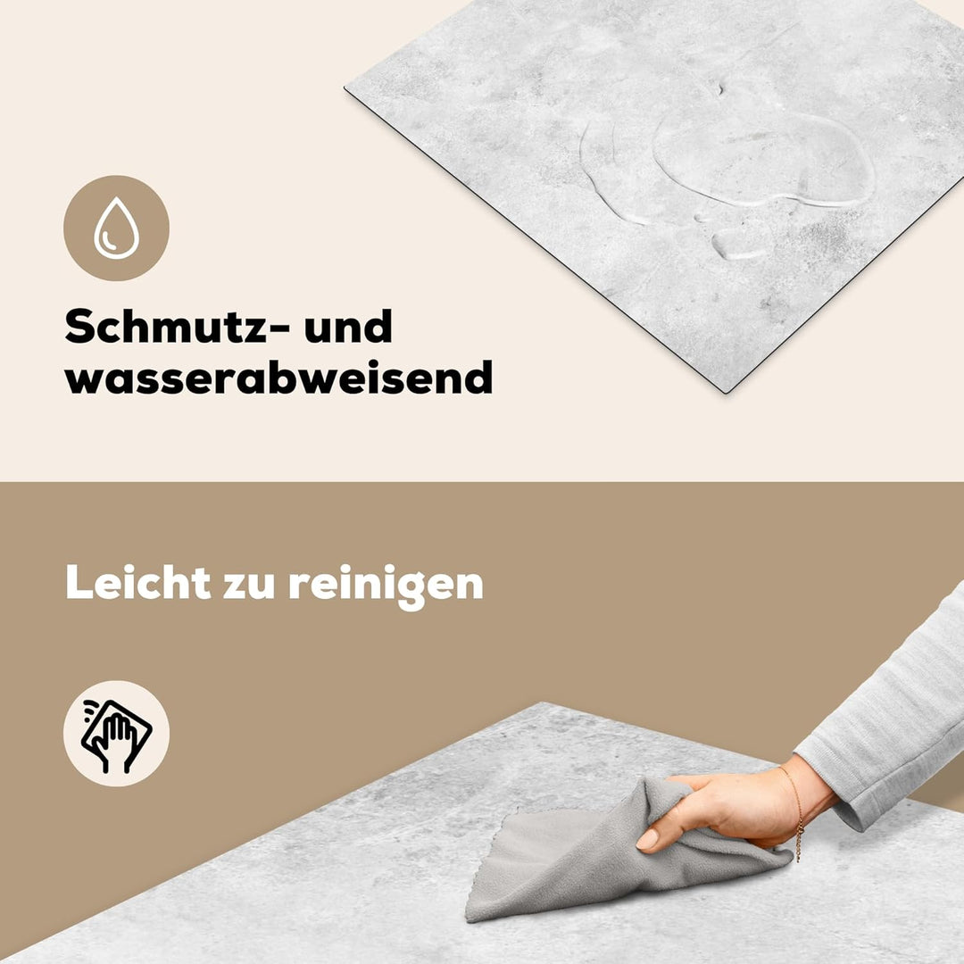 KitchenYeah© Herdabdeckplatte Einteilig Küche Ceranfeld Abdeckplatte Cerankochfeld Abdeckung Indukti