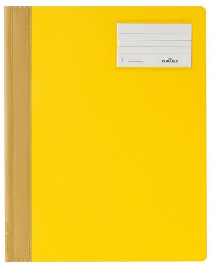 Durable Schnellhefter für A4 Überbreite, gelb, 25er Packung, 250004, gelb