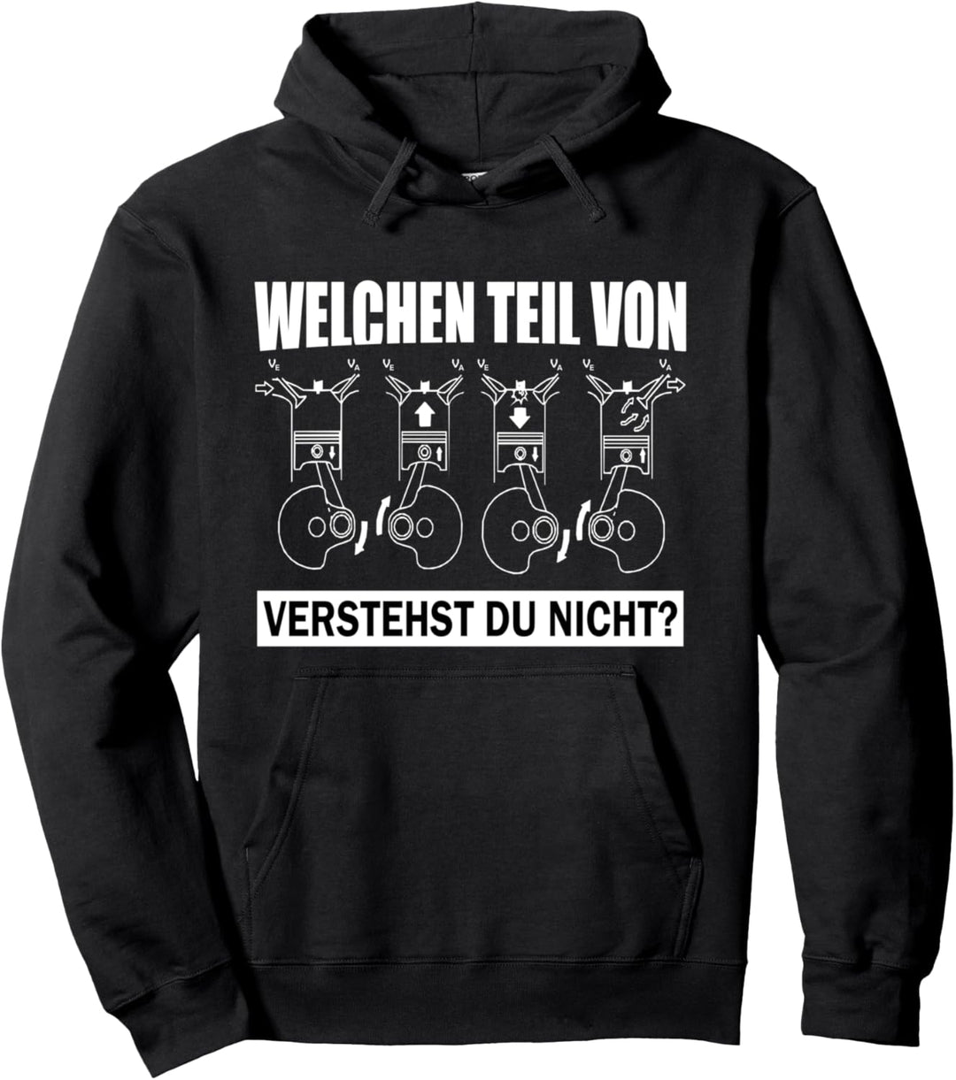 welchen teil von verstehst du nicht Kfz Mechatroniker Kfzler Pullover Hoodie