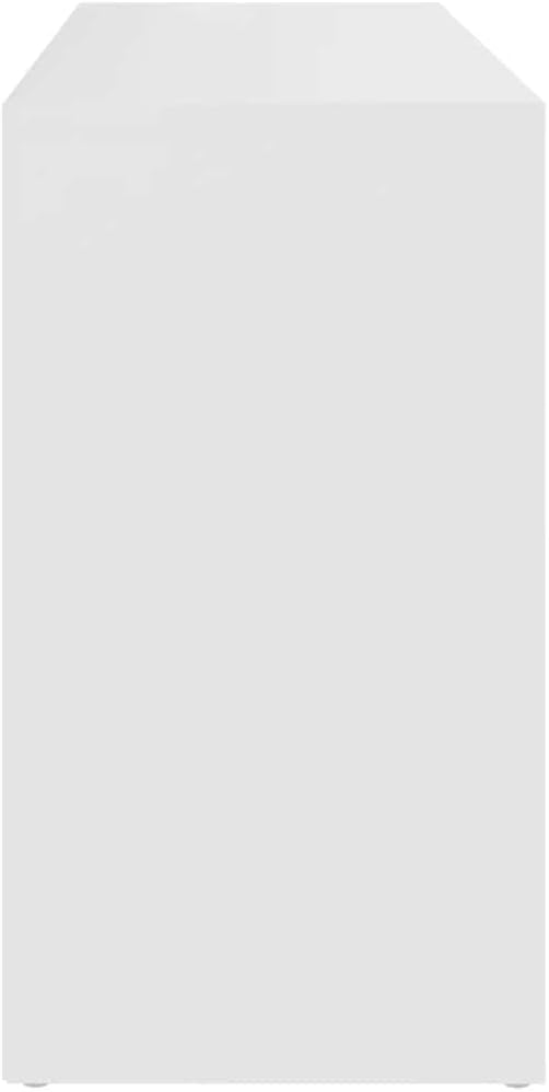 Schuhbank Weiss 103x30x54,5 cm Spanplatte