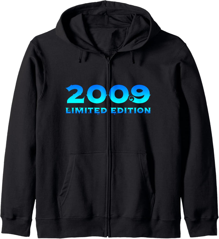 15. Geburtstag Junge Mädchen 15 Jahre 2009 Lustig Geschenk Kapuzenjacke