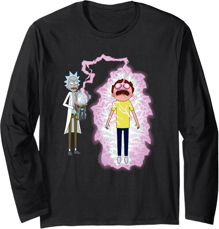 Rick and Morty Morty wird neu gestartet Langarmshirt
