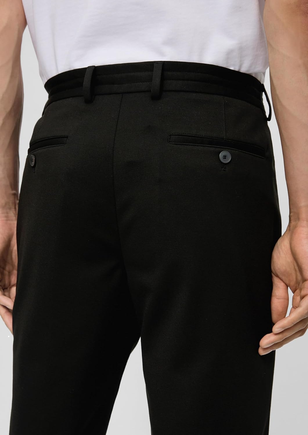 s.Oliver Herren Anzughose 25 Grey/Black 9999, 25 Grey/Black 9999