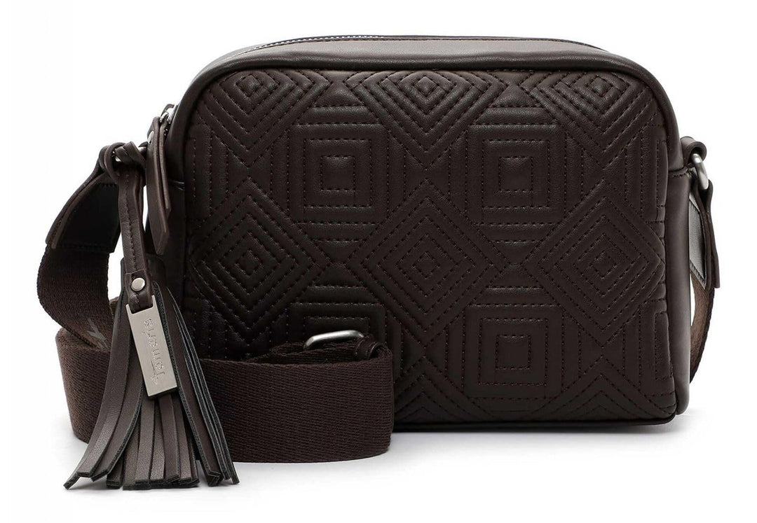 Tamaris Umhängetasche Merle 32720 Damen Handtaschen Ornament Einheitsgrösse Brown 200, Einheitsgröss