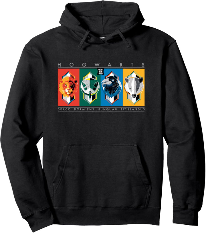 Harry Potter Hogwarts Mascots Pullover Hoodie