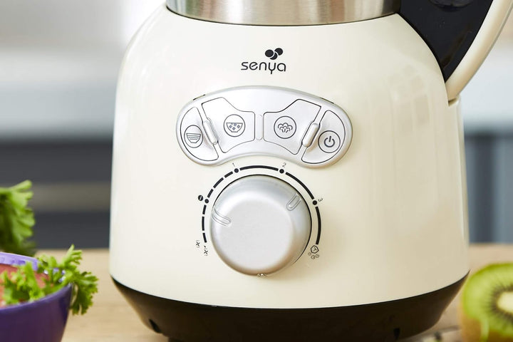 Senya SYCP-HB008C Heiz-Standmixer Edelstahl Cook &amp; Ice V3, Mixer sahnehaltige/fein pürierte Suppe, D