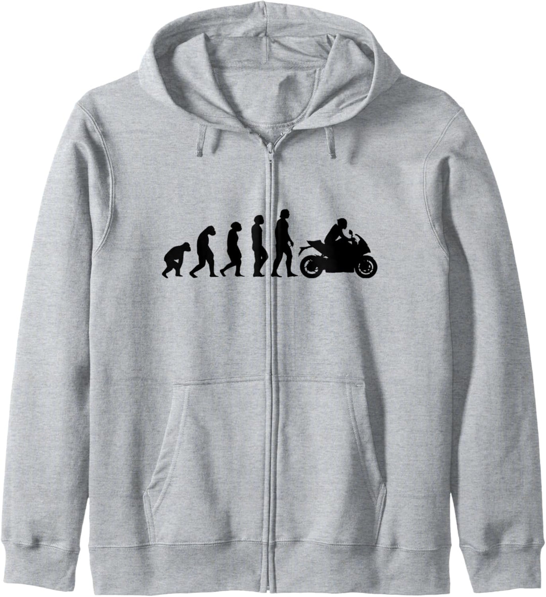 Motorrad Evolution Funny Racing Sport Street Bike Biker Kapuzenjacke
