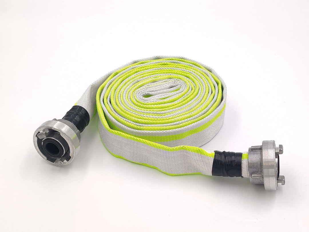1 Zoll | D-25-5 m Industrieschlauch | Feuerwehrschlauch | Bauschlauch | Flachschlauch | Schlauch mit