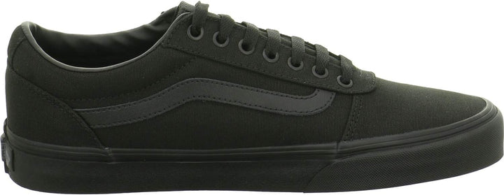 Vans Herren Ward Sneaker 38.5 EU Canvas Black Black, 38.5 EU Canvas Black Black