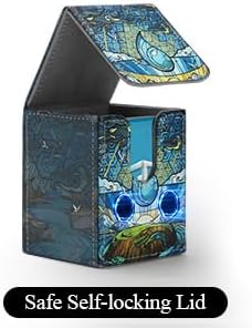 Deck Box für MTG Karten, TCG Aufbewahrungsbox für Magic The Gathering Karten für über 100 einzeln ge
