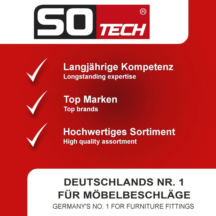 1 Paar SOTECH Schwerlastauszüge VarioSlide KV2-200-H76-L800-EH 812,8 mm mit Lock-in/out Einrastfunkt