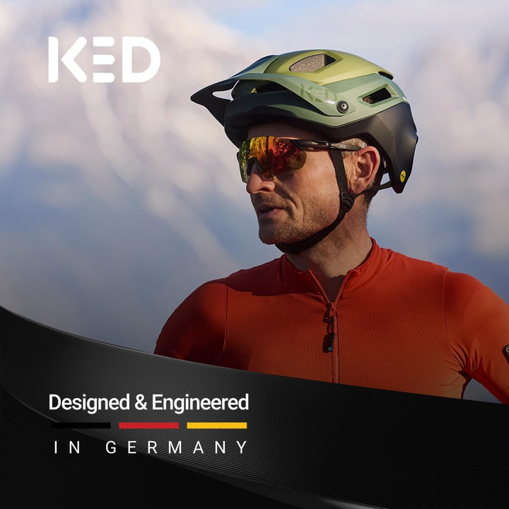 KED Pector ME1 MTB Fahrrad Helm schwarz/weiss 2023 M (52-58cm), M (52-58cm)