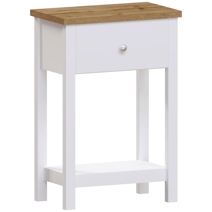 Vida Designs Schubladenboxen, MDF, Spanplatte und Melaminfurnier, Weiss, Standard
