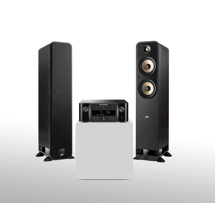 Marantz Melody X Stereosystem, HiFi Anlage mit HEOS Multiroom und Polk Signature Elite ES50 Standlau