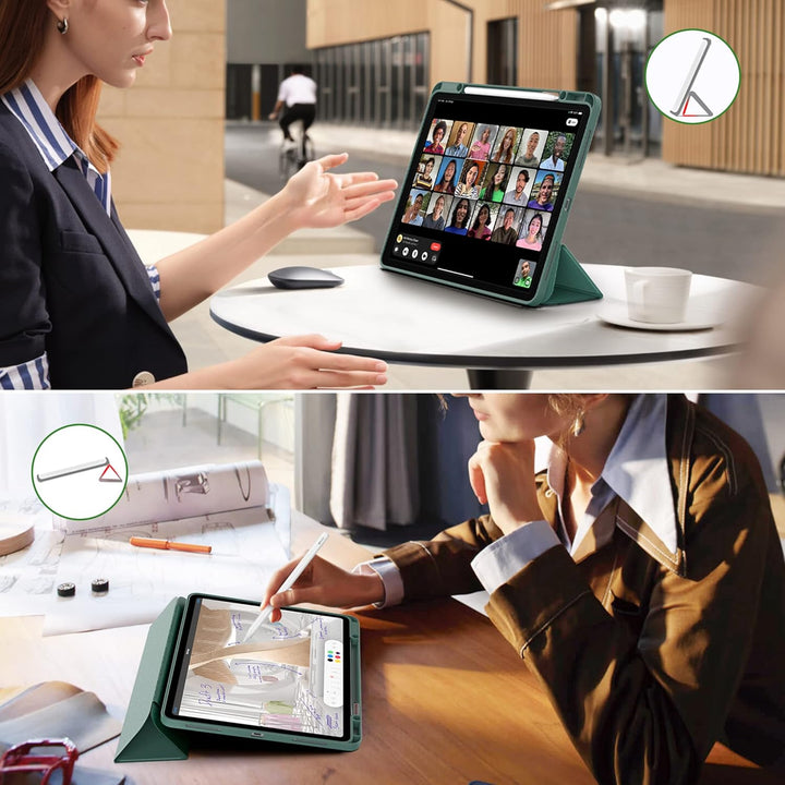 EasyAcc Hülle Kompatibel mit iPad Pro 12.9 Zoll 6./5./4./3 Generation (Modell 2022/2021/2020/2018) m