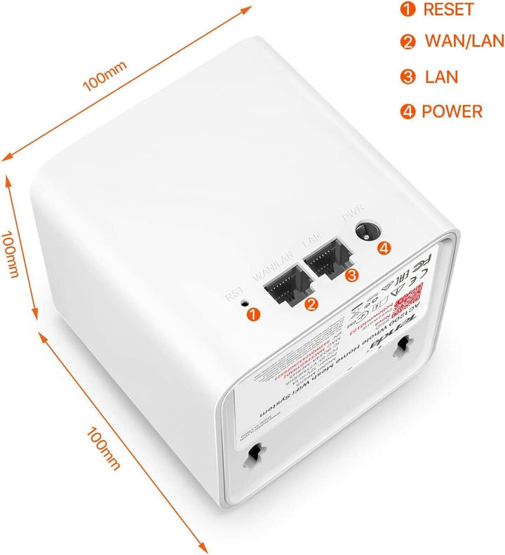 Tenda Nova MW5G WiFi Mesh AC1200 - 2 pezzi