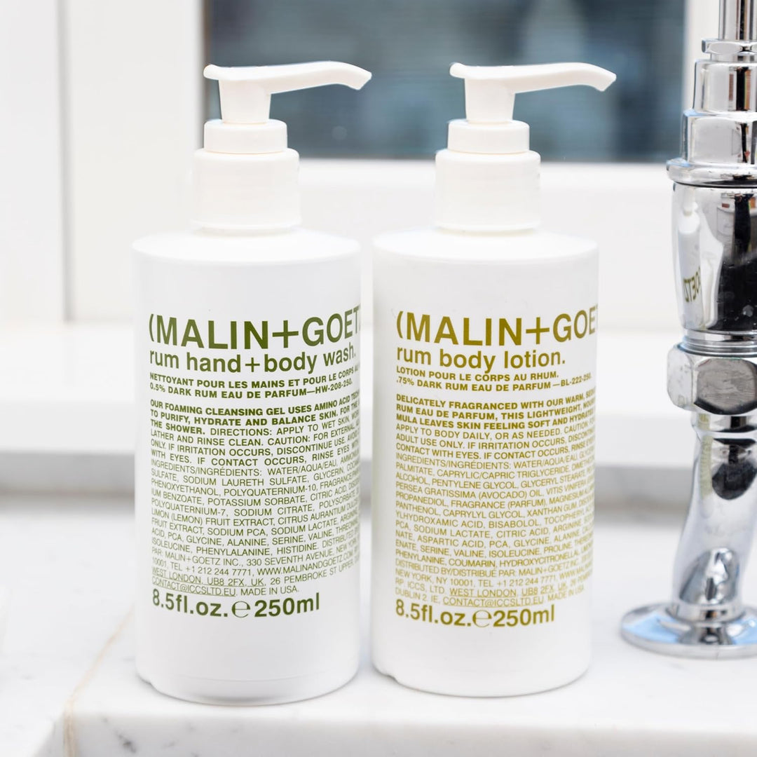 (Malin + Goetz) + Goetz Rum Body Lotion for Unisex 8.5 oz Body Lotion