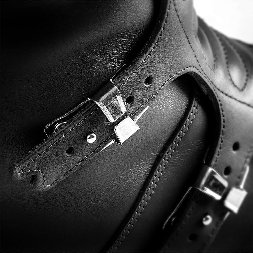 Stylmartin Continental Unisex Motorradstiefel 42 EU Schwarz, 42 EU Schwarz