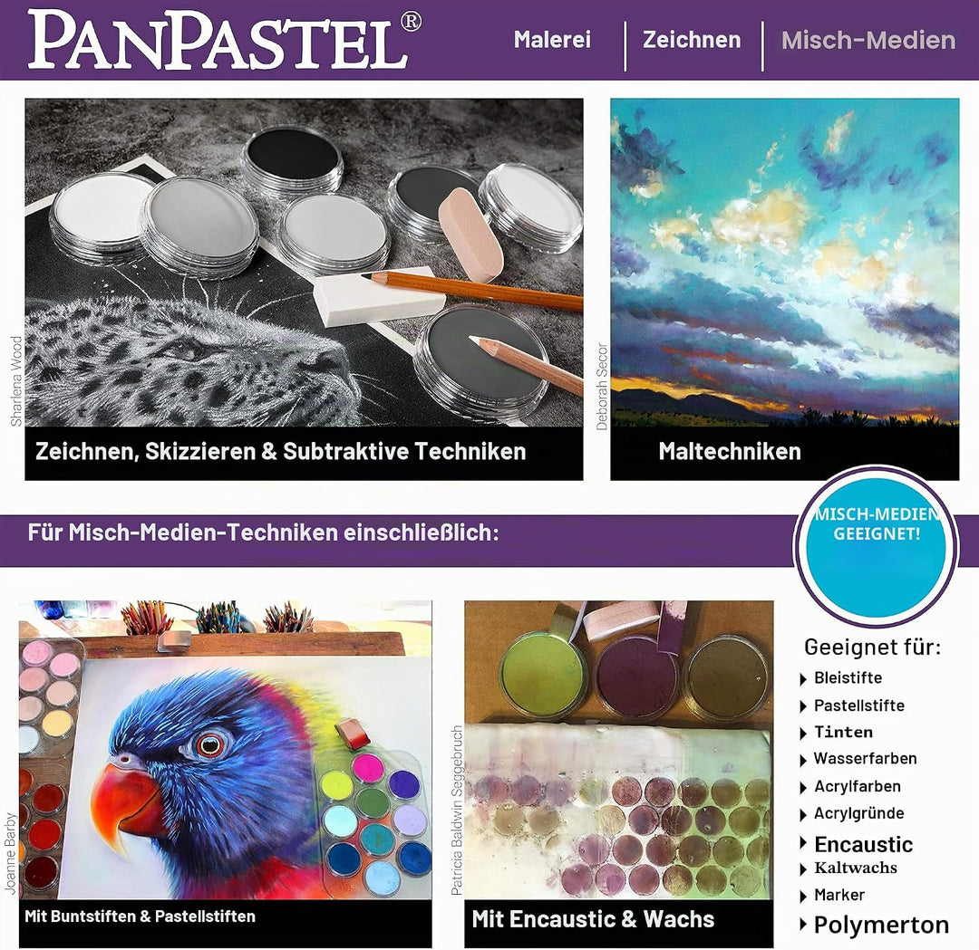 PanPastel Universal-Set, 10 Farben Seascape Set