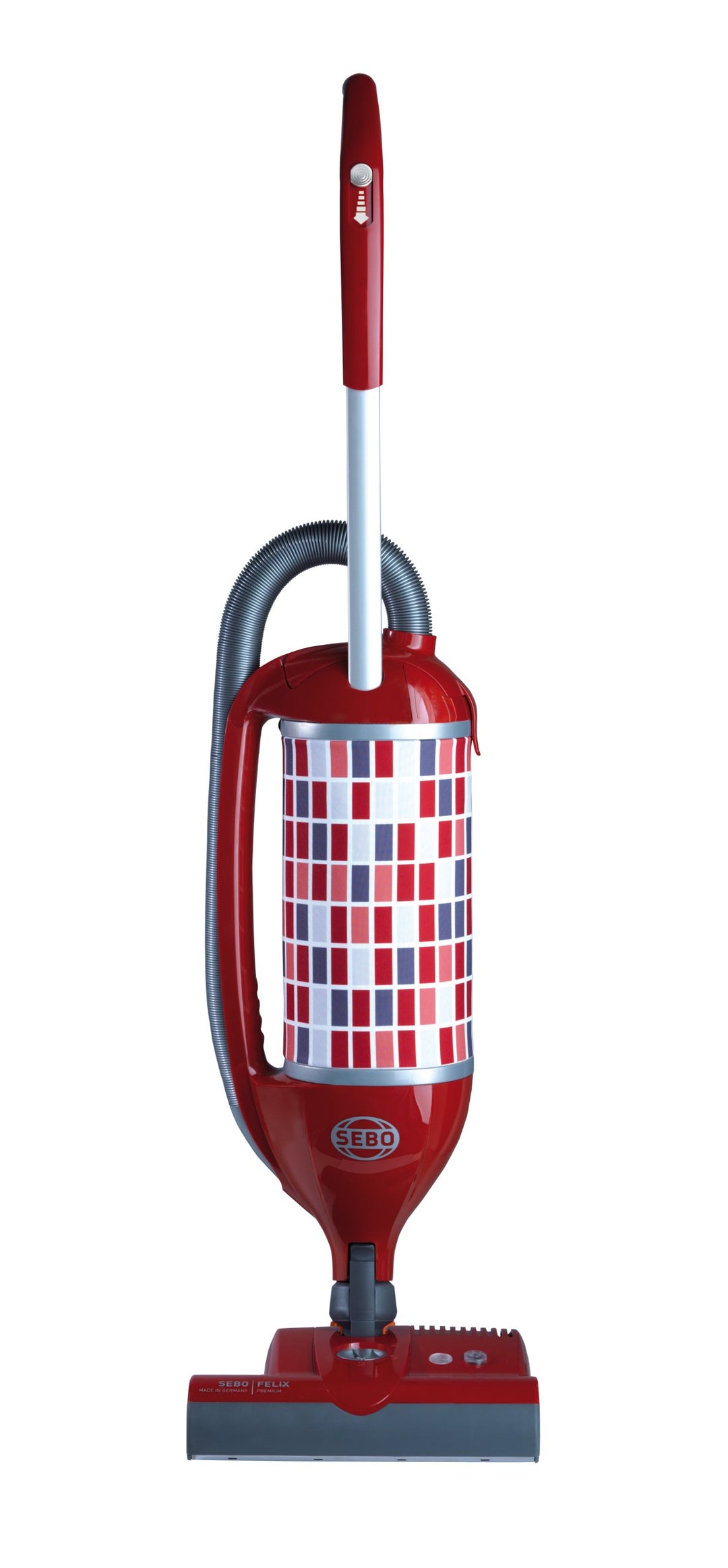 Sebo Felix 1 Premium Rosso Bürststaubsauger, Kunststoff, Rot/Grau Rot / Grau, Rot / Grau