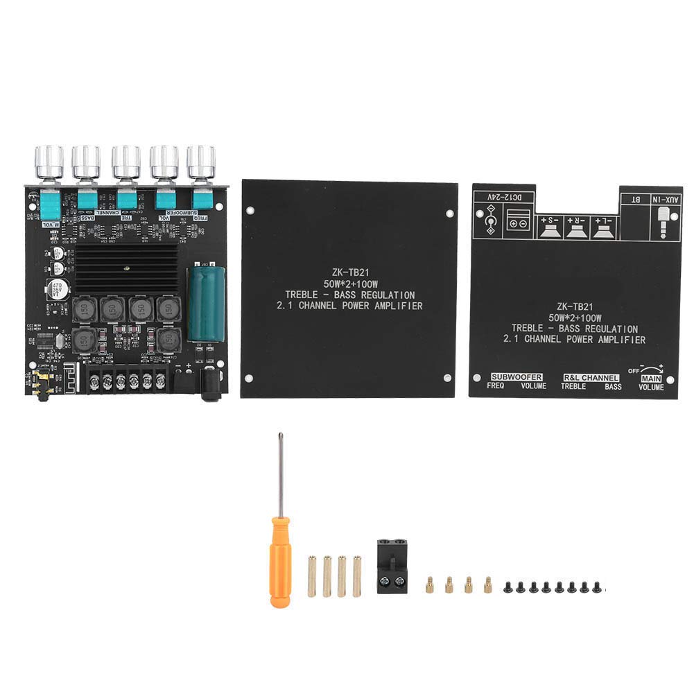 Leistungsverstärkerplatine, Zk Tb21 Potentiometermodul 2.1 Kanal Ht21 2 1 Heimkino für -Digitallauts