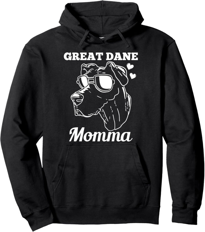 Deutsche Dogge Frauchen Pullover Hoodie