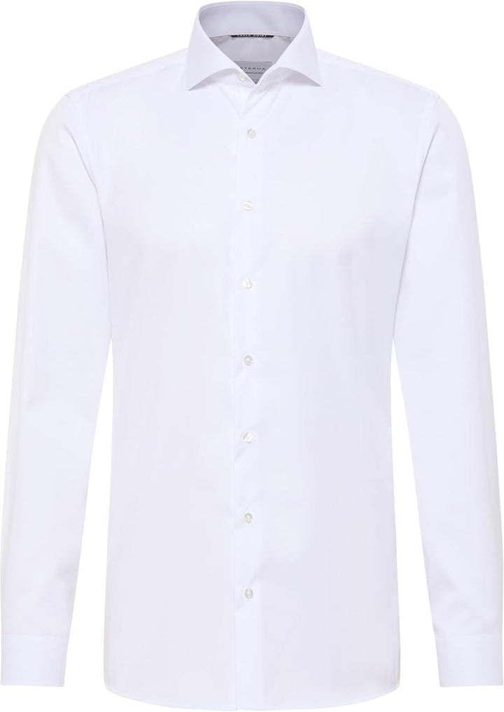ETERNA Slim Fit Cover Hemd extra langer Arm blickdichter Twill Grösse, 40