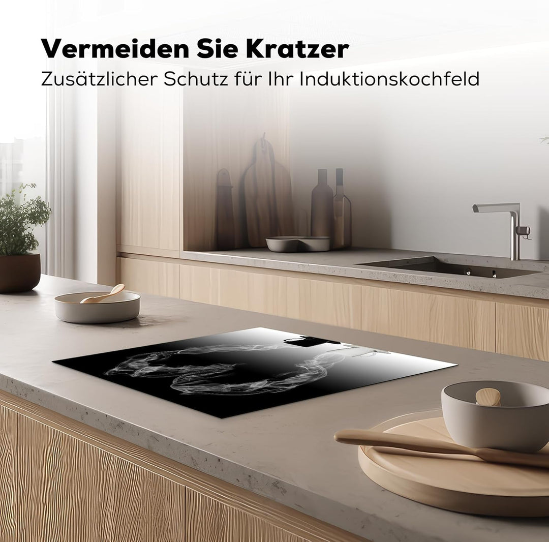 KitchenYeah© Herdabdeckplatte Einteilig Ceranfeld Abdeckplatte Küche Deko Ceranfeldabdeckung Herdabd