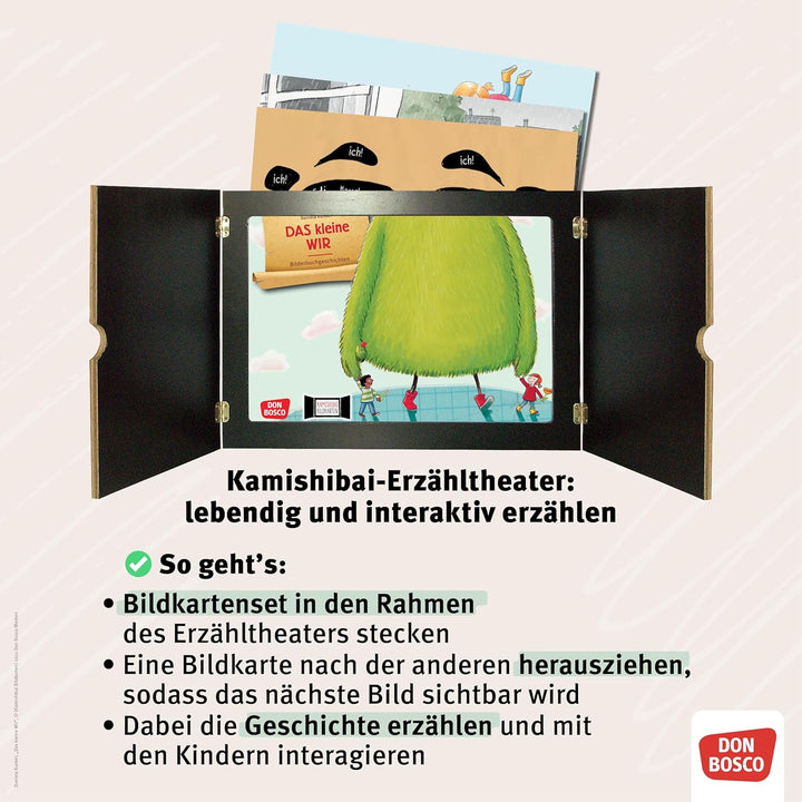 Das kleine WIR. Kamishibai Bildkartenset: Entdecken - Erzählen - Begreifen: Bilderbuchgeschichten. E