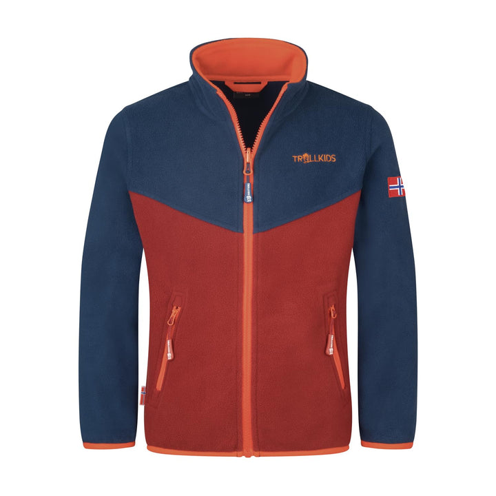 Trollkids Kids Oppdal Jacket XT 92 Carmin Red, 92 Carmin Red