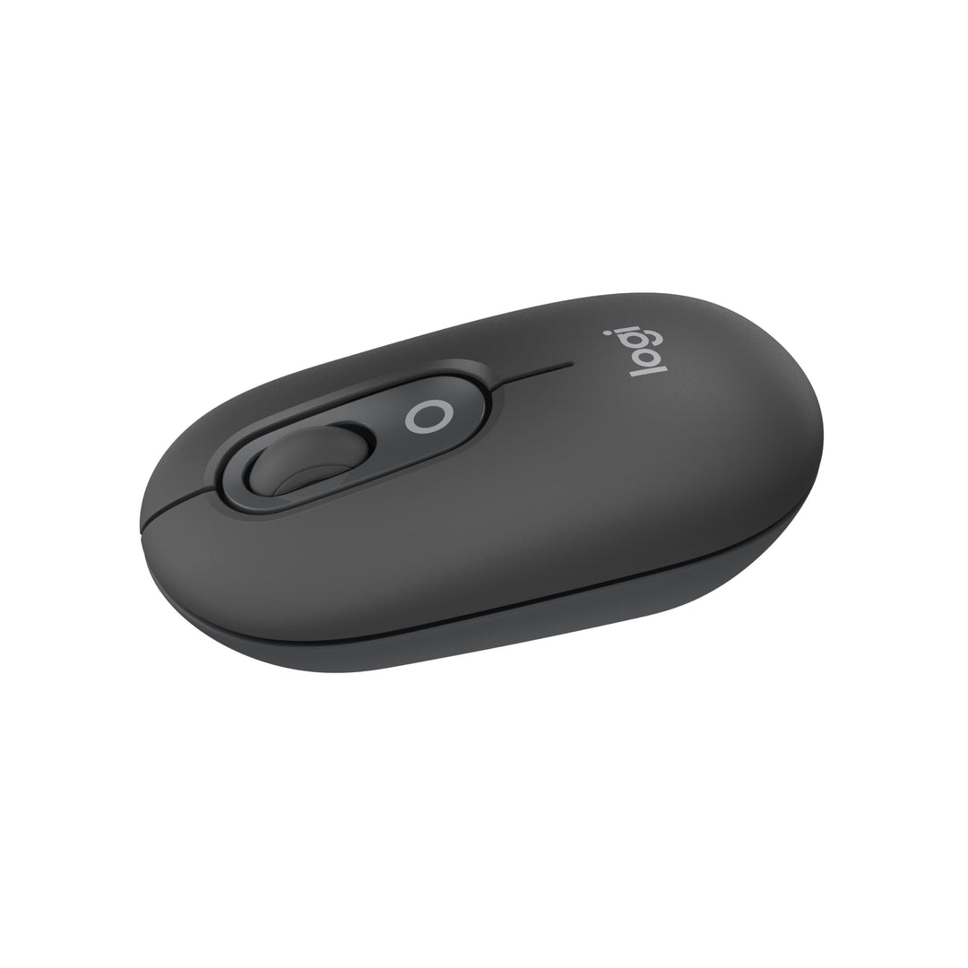 Logitech POP Mouse, kompakte und mobile kabellose Bluetooth-Maus mit programmierbaren Tasten und lei