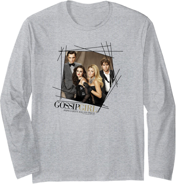 Gossip Girl Line Border Langarmshirt