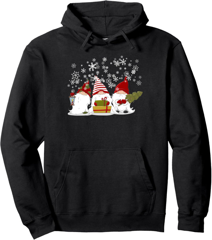 Nordische Weihnachten Wichtel Gnome Elfen Schweden Geschenk Pullover Hoodie