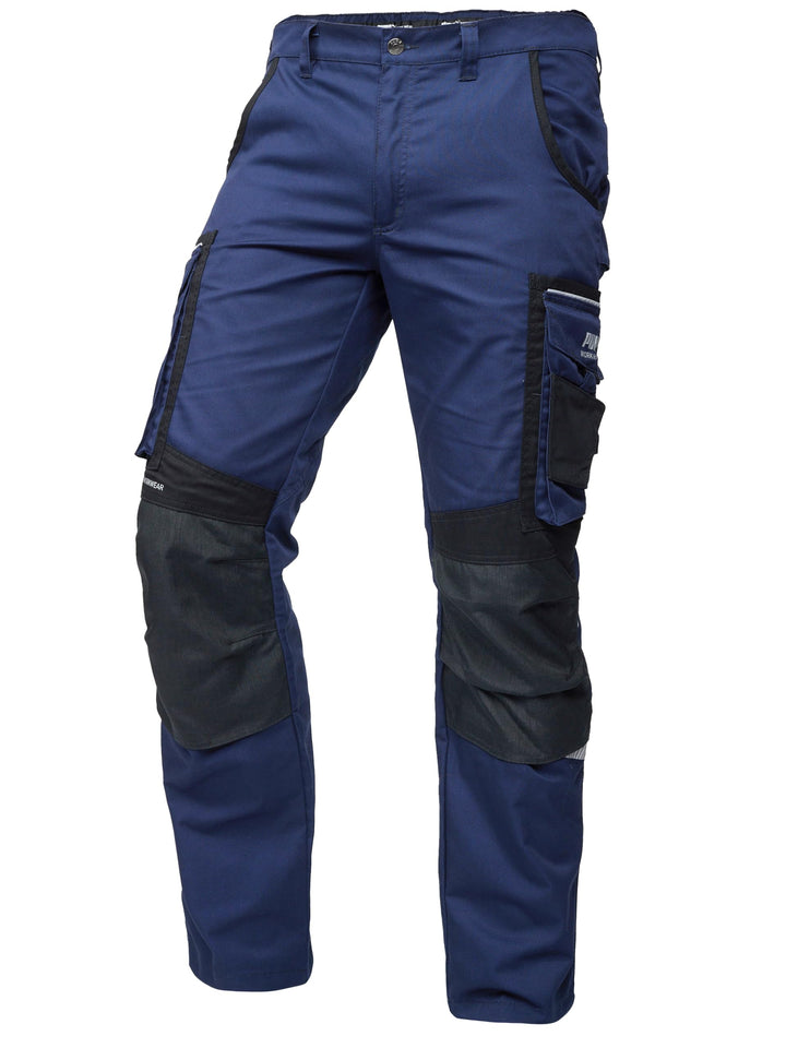 PUMA WORK WEAR Premium Arbeitshose mit vielen Taschen und extra verstärktem Nylon Gewebe 52 Marinebl