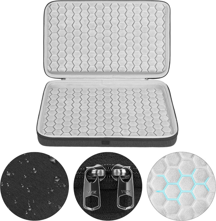 GEEKRIA Tragetasche für Audio-Schnittstellen, kompatibel mit Akai Professional MPK Mini IV, EVA-Hart