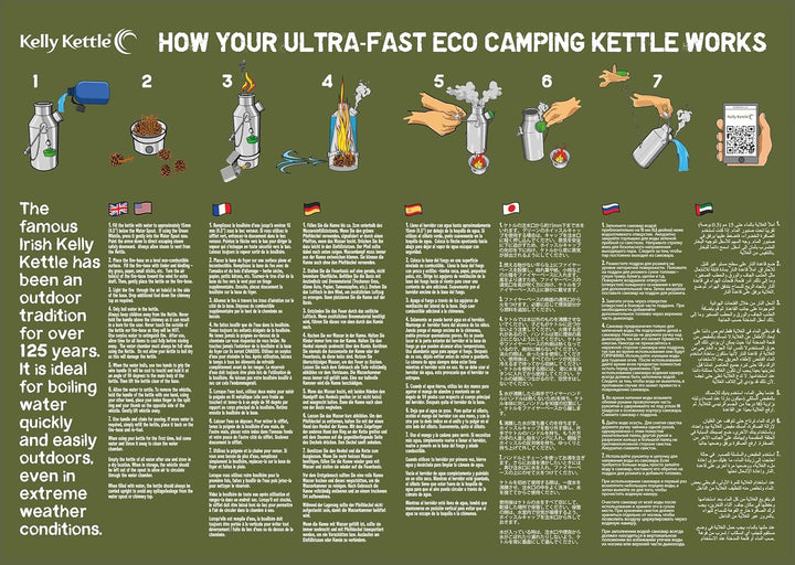 Aluminium Scout Kettle - Basic Kit