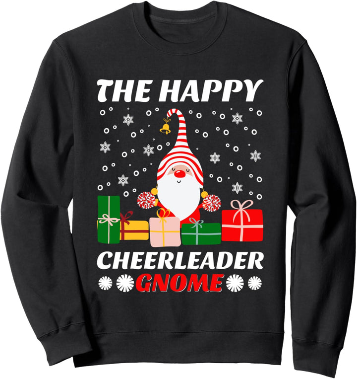 Cheerleader Cheerleader-Zwerg Zuckerstange Cheerleading Fan Sweatshirt