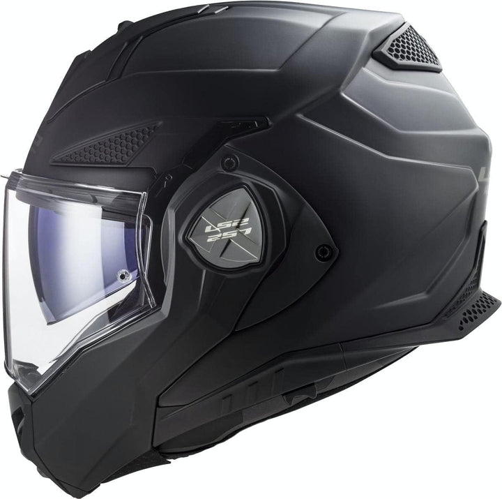 LS2, klapphelme motorrad ADVANT X solid mat black, XXL XXL solid mat black, XXL solid mat black