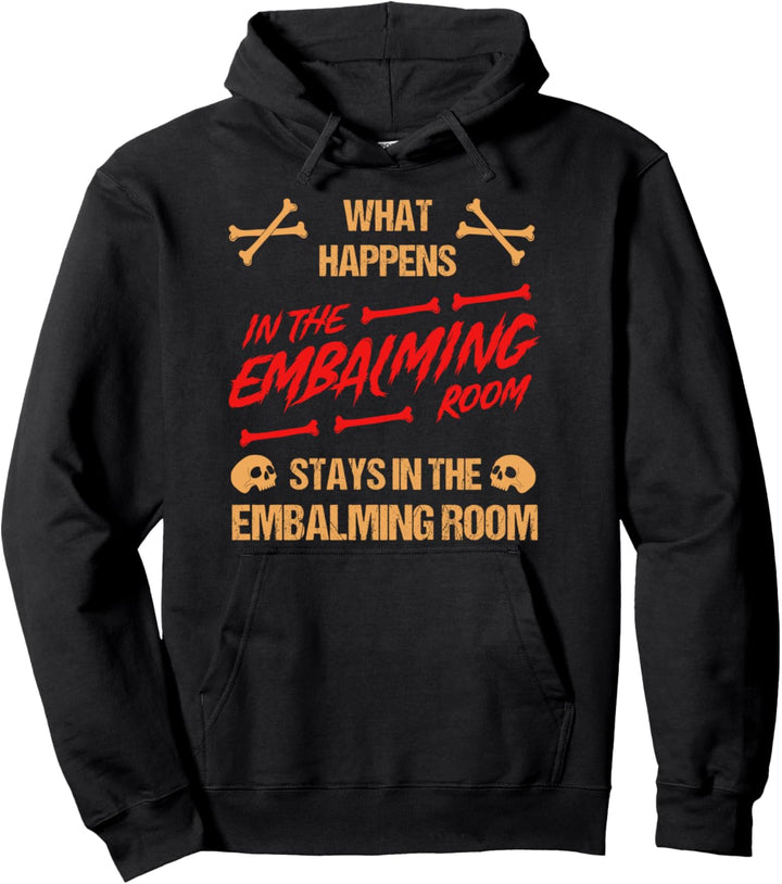 Leichenhalle Passiert Bleibt Bestatter Beerdigung Geschenk Pullover Hoodie