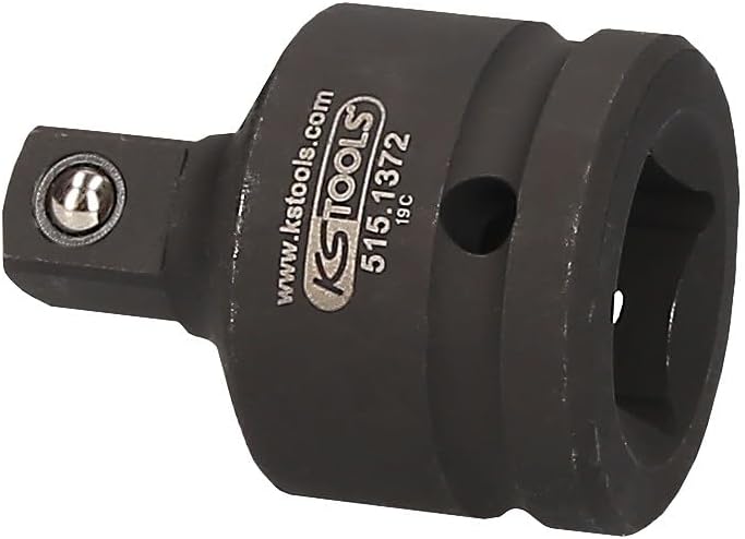 KS Tools 515.1372 3/4" Kraft-Stecknuss-Adapter, 3/4"F x 1/2"M, 1/2"M