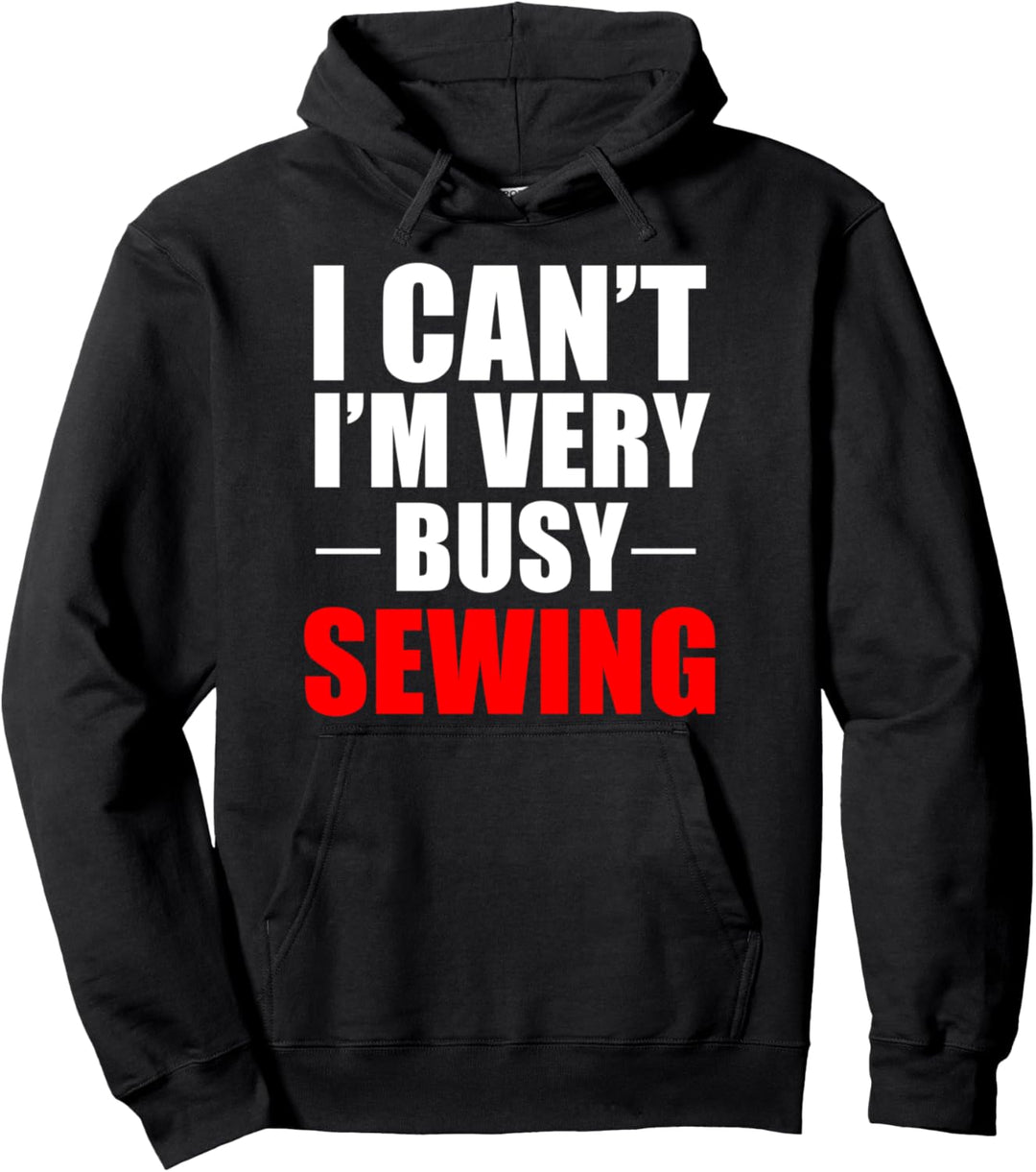 Nähen Näher Näherin Spruch Pullover Hoodie
