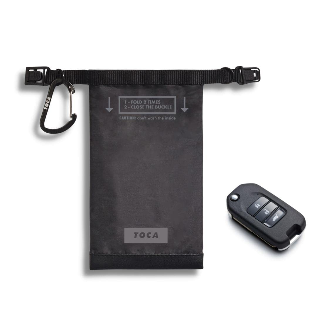 TOCA No Signal Sleeve - RFID-Blocker & Anti-Tracking Faraday-Tasche, Datenschutz Handy-Hülle, EMF Ab
