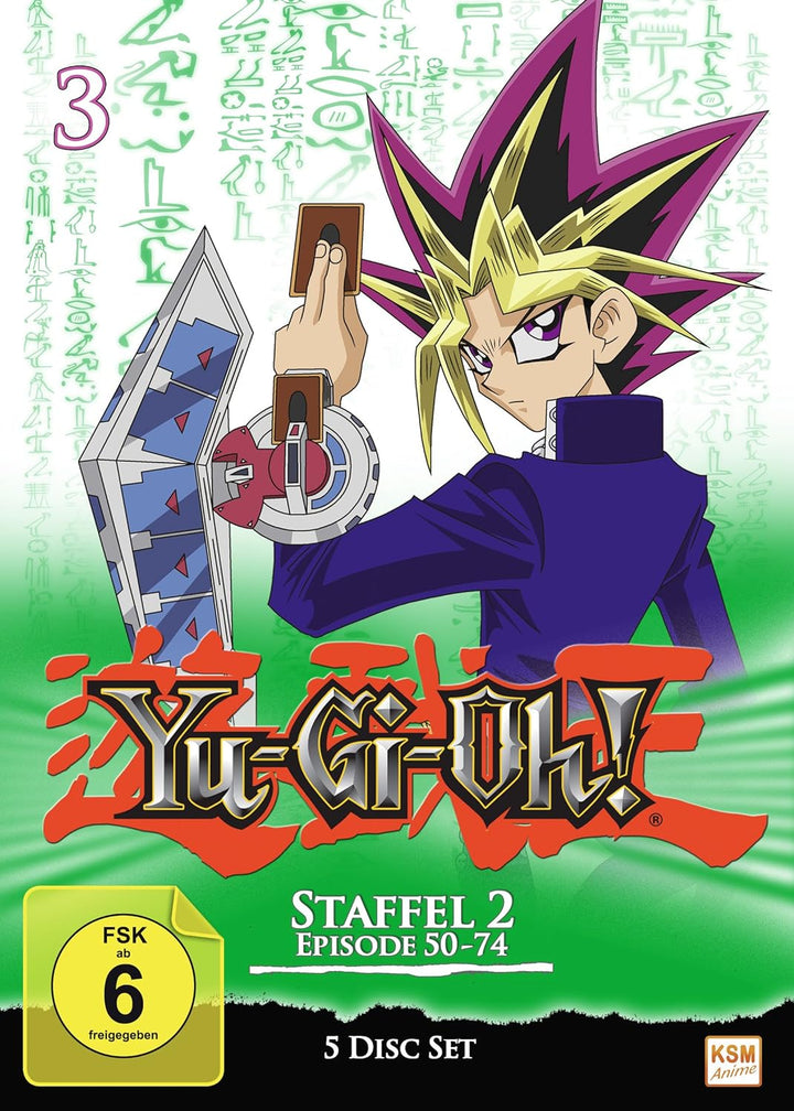 Yu-Gi-Oh - Staffel 2.1 (Episode 50-74) [5 Disc Set], DVD