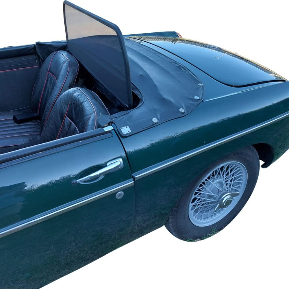 Aperta Windschott passend für MG MG B,RV8 MGB 100% Passgenau OEM Qualität Schwarz Windstop Windabwei