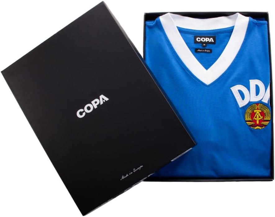copa Herren DDR World Cup 1974 Retro Football Shirt, DDR World Cup 1974 S Standard, S Standard