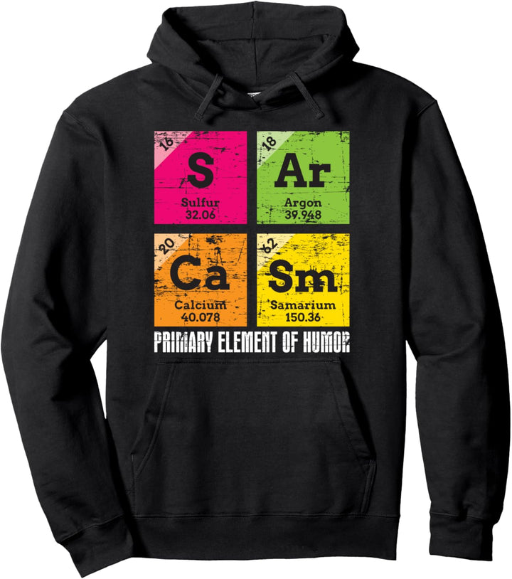 Lustiger Schwarzer Humor Pessimist Geschenk Sarkasmus Pullover Hoodie