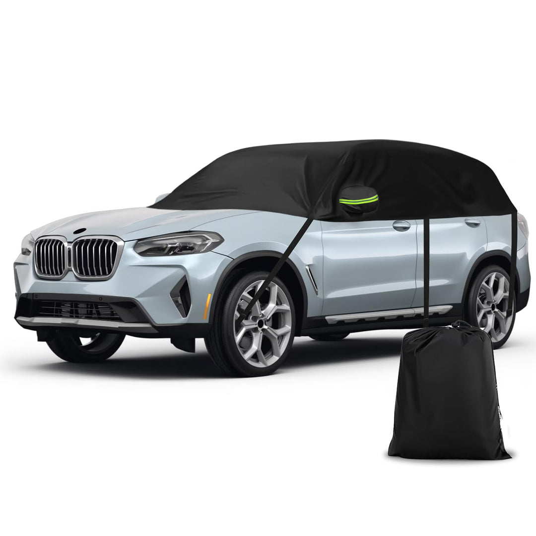 Halbe Autoabdeckung Ersatz für BMW X3 E83 F25 G01 2004-2024, Softtop Dachschutz Autoabdeckung Wasser